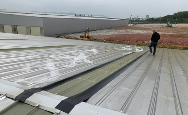 安陆厂房屋面防水维修案例